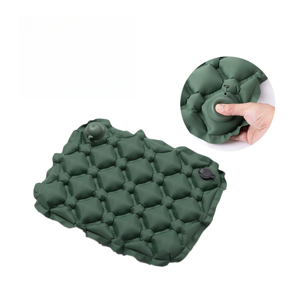 Visitor Chair Padded - เบาะรองนั่งเป่าลมสีเขียว ป้องกันความชื้น น้ำหนักเบา ใช้สำหรับเดินทาง ใช้เป็นเบาะรองนั่งสำนักงาน