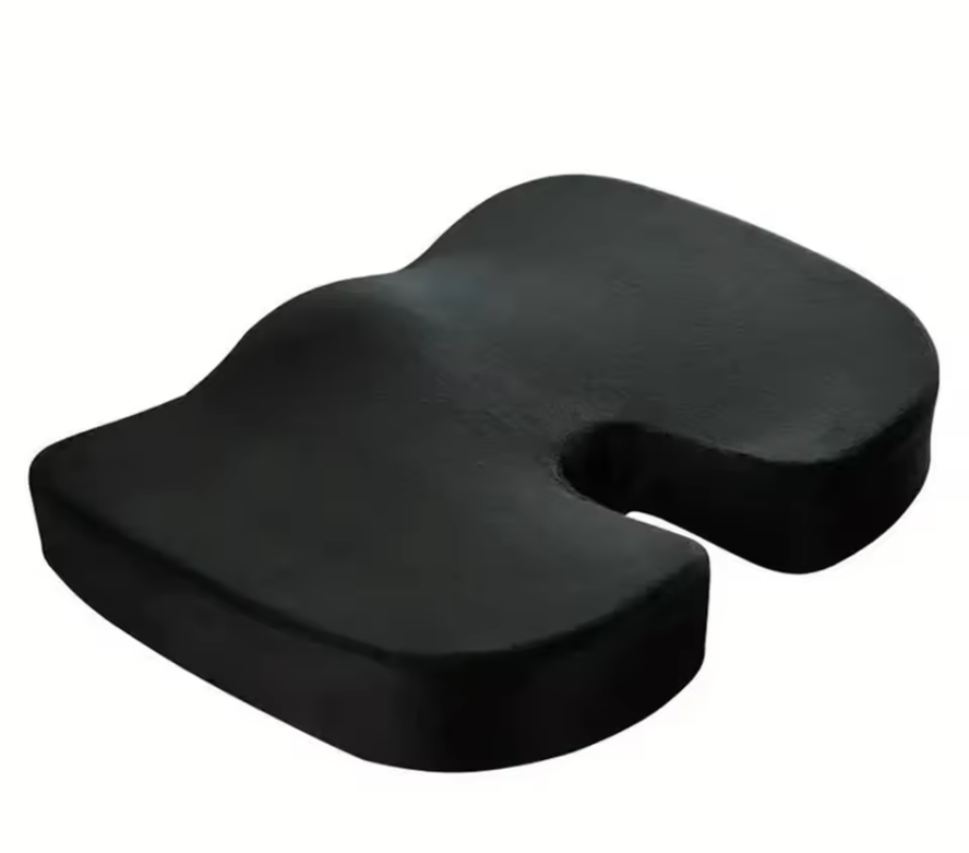 Visitor Chair Padded - เบาะรองนั่งเมมโมรี่โฟมรูปตัวยู สำหรับเก้าอี้ รถยนต์ สำนักงาน รองรับสะโพก นวดผ่อนคลาย