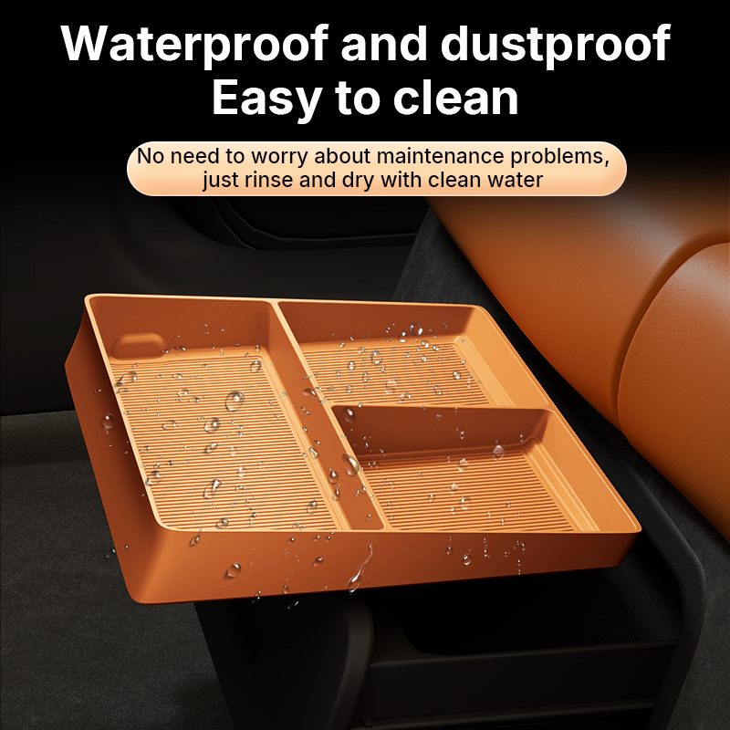 กล่องเก็บของใต้เบาะรถยนต์ Xiao - Drawer Organizer Tray บทวิจารณ์และราคา