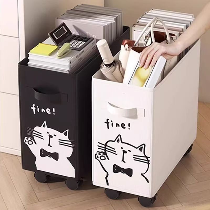 รถเข็นเก็บของแบบพับได้ใต้โต๊ะ, - Book Cart Rolling บทวิจารณ์และราคา