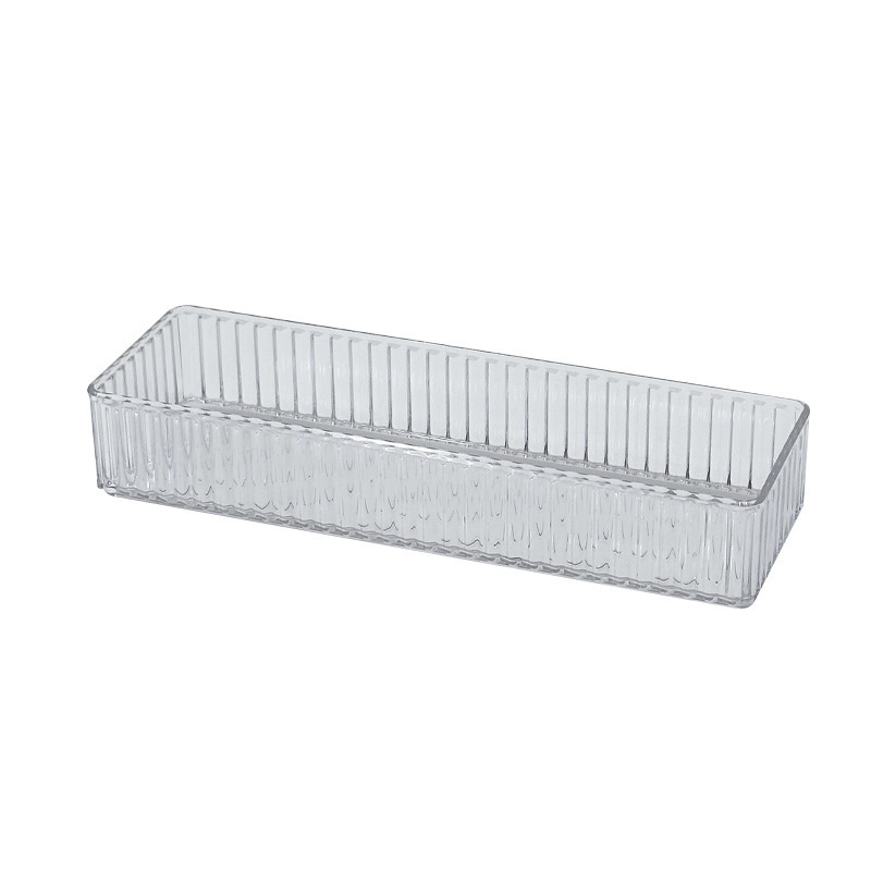 กล่องจัดระเบียบลิ้นชักแบบใส ซ้ - Drawer Organizer Tray บทวิจารณ์และราคา