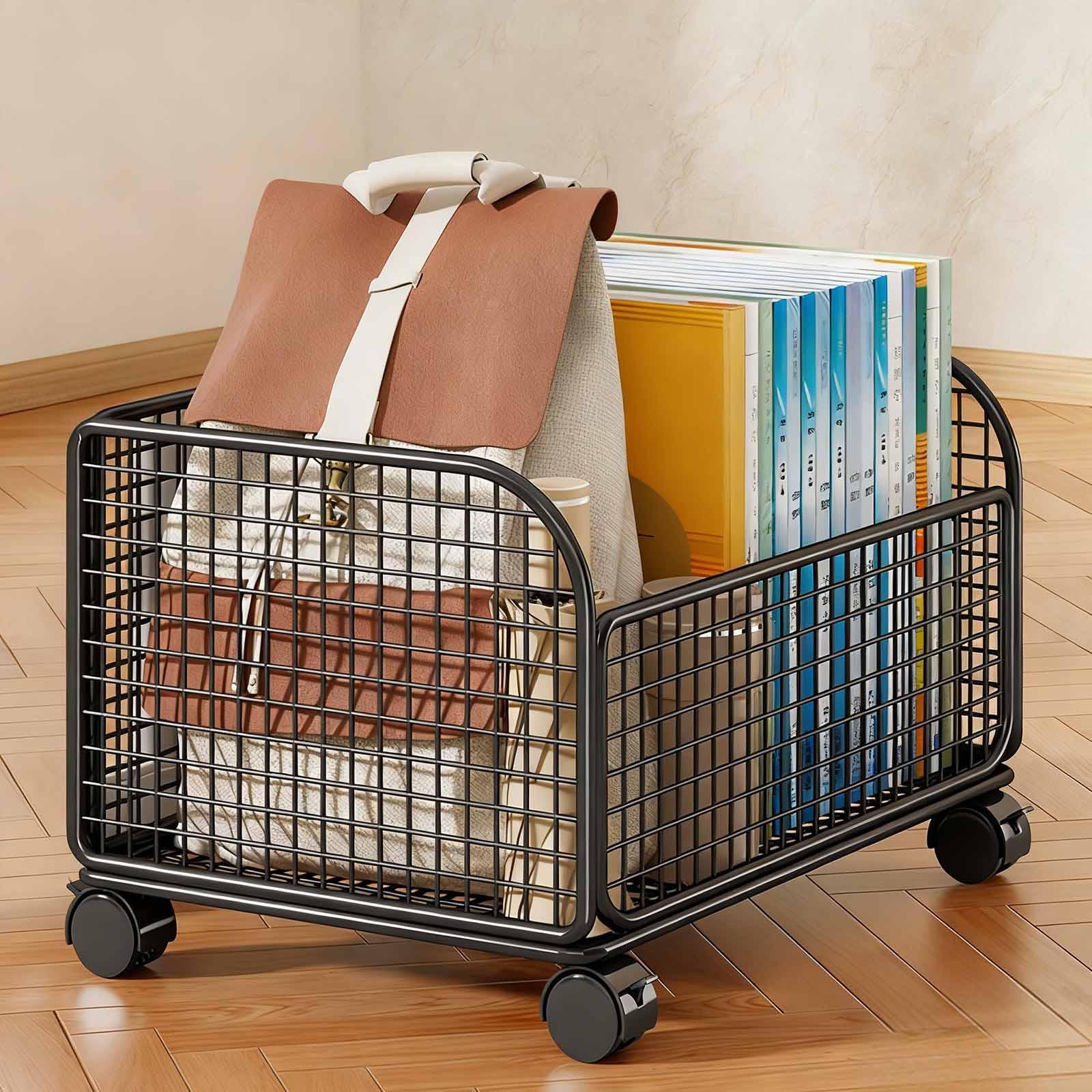 รถเข็นแฟ้มเอกสารแบบม้วนเก็บได้ - Book Cart Rolling บทวิจารณ์และราคา