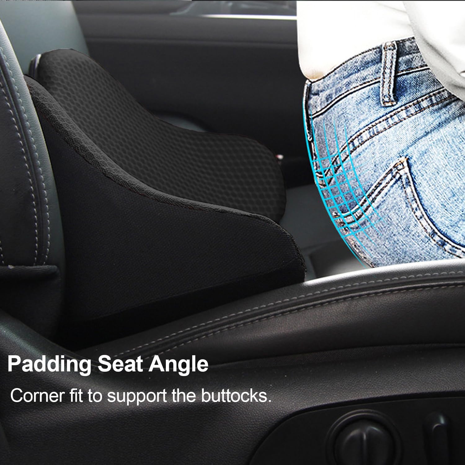 1pcs หน่วยความจําโฟมรถท่องเที่ - Visitor Chair Padded บทวิจารณ์และราคา