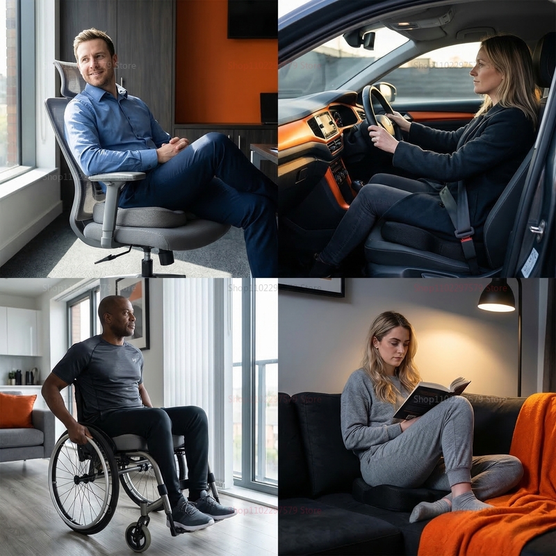 เบาะรองนั่งเมมโมรี่โฟมรูปตัวยู - Visitor Chair Padded บทวิจารณ์และราคา