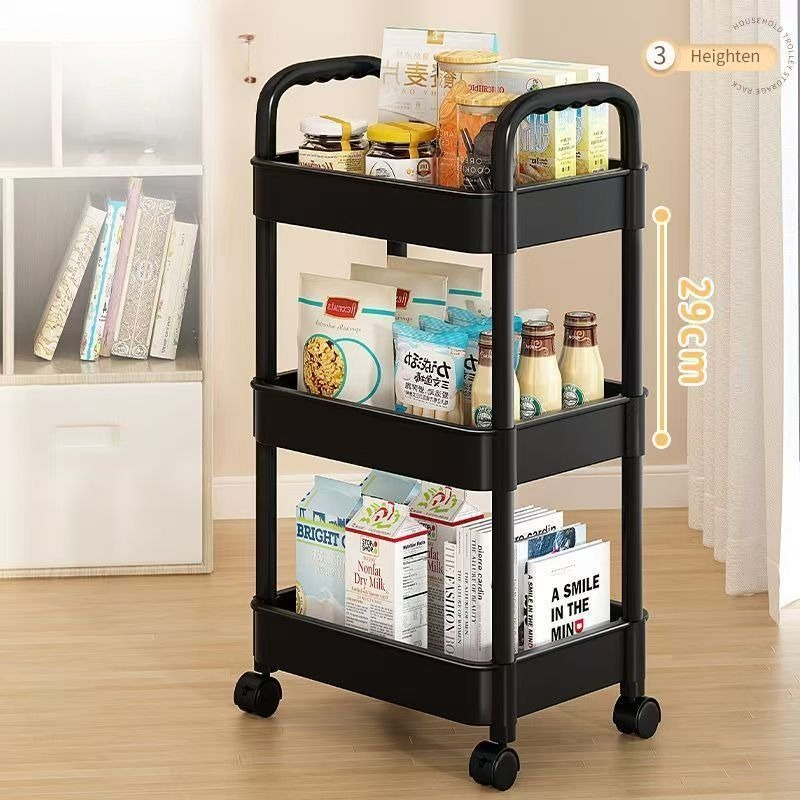 รถเข็นอเนกประสงค์สำหรับห้องครั - Book Cart Rolling บทวิจารณ์และราคา