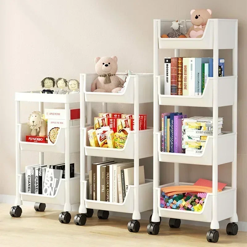 รถเข็นเก็บของอเนกประสงค์ 4/5 ช - Book Cart Rolling บทวิจารณ์และราคา