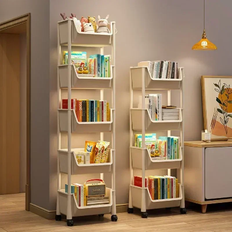รถเข็นเก็บของอเนกประสงค์ 4/5 ช - Book Cart Rolling บทวิจารณ์และราคา
