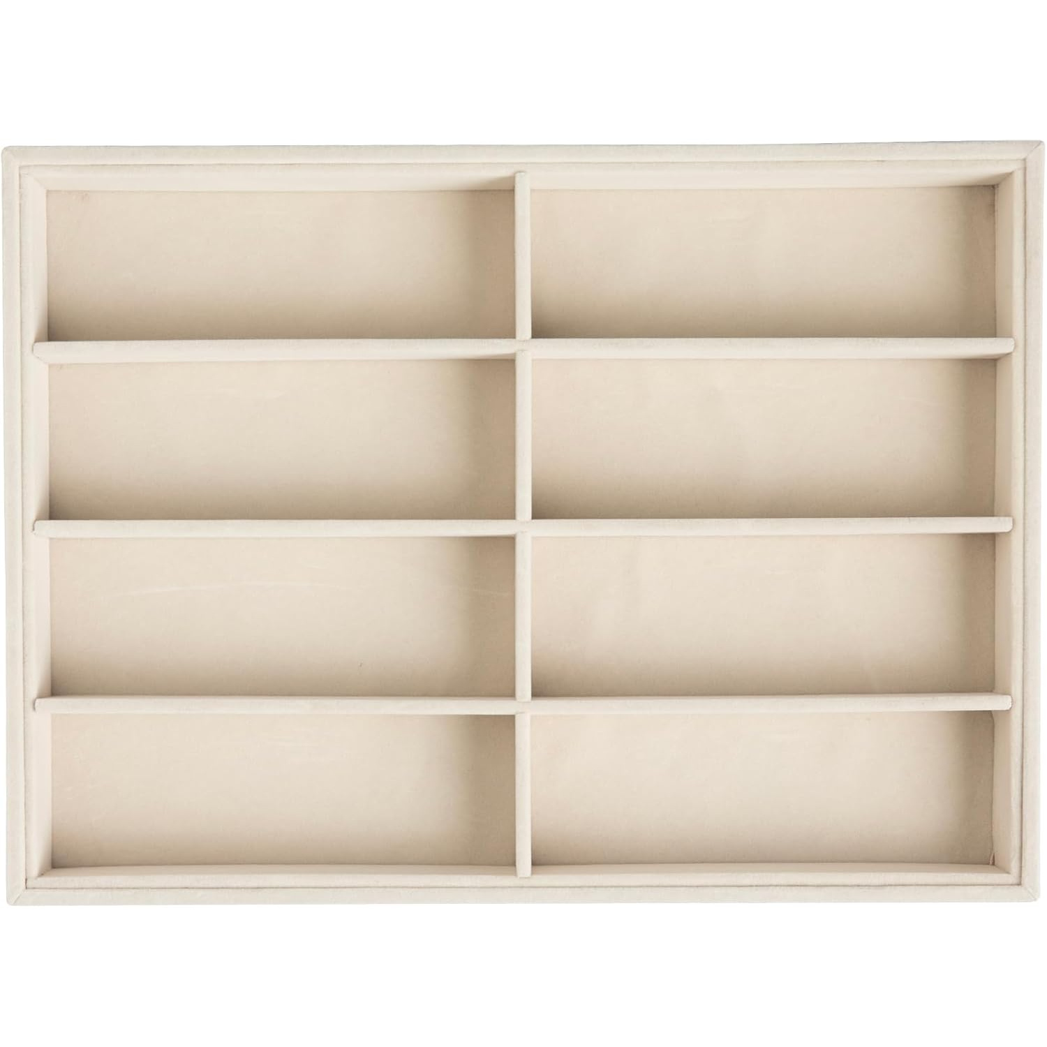ถาดจัดระเบียบกำมะหยี่สีเทาอเนก - Drawer Organizer Tray บทวิจารณ์และราคา