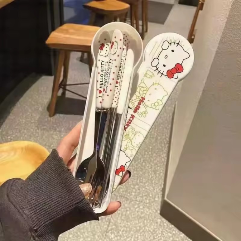 ชุดช้อนตะเกียบลายการ์ตูนเฮลโล  - Office Furniture China บทวิจารณ์และราคา