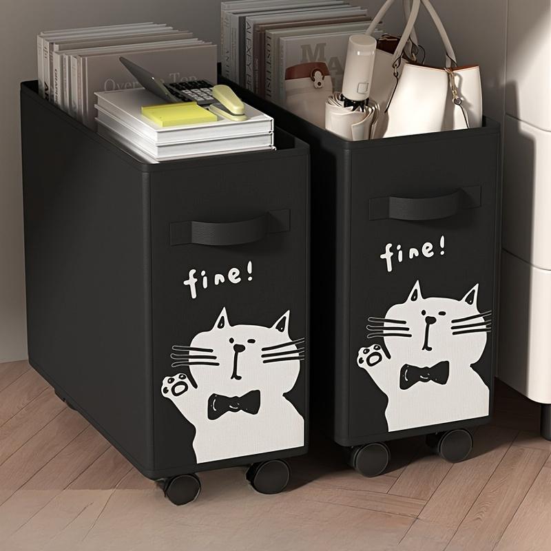 รถเข็นเก็บของแบบพับได้ใต้โต๊ะ, - Book Cart Rolling บทวิจารณ์และราคา