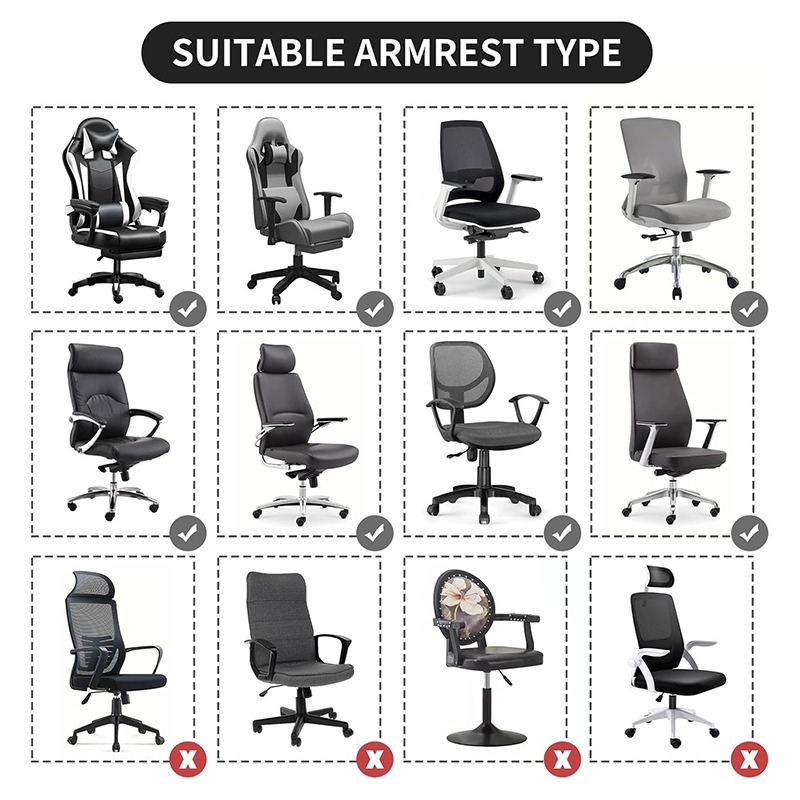2 ชิ้นเก้าอี้สํานักงานที่เท้าแ - Visitor Chair Padded บทวิจารณ์และราคา