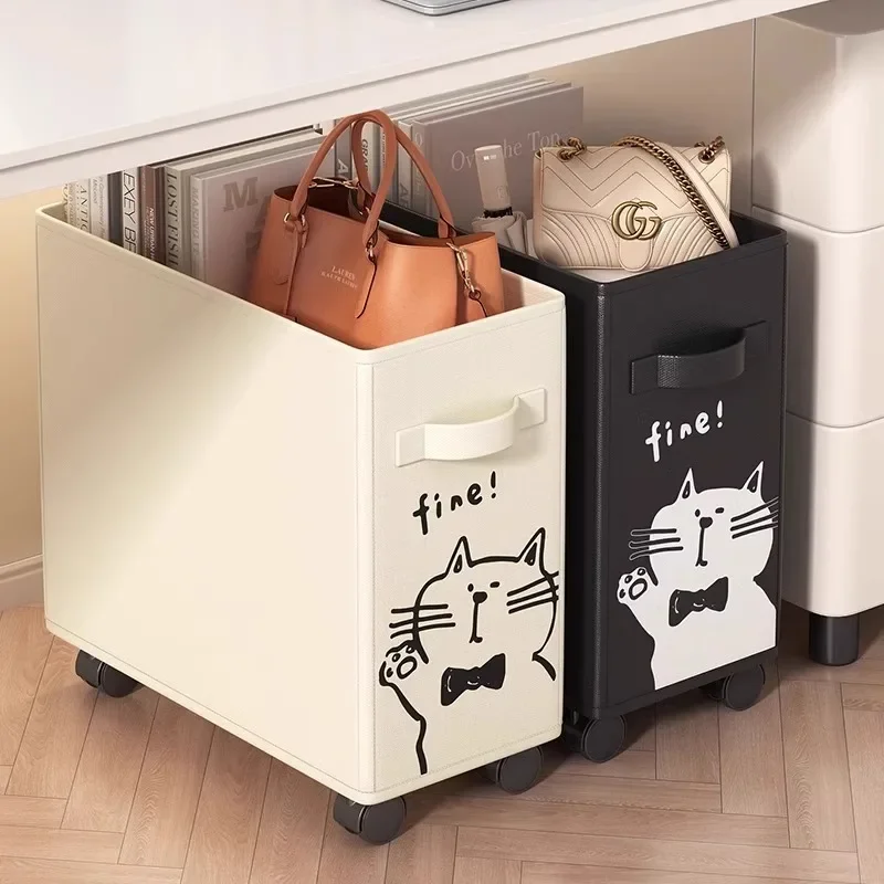 รถเข็นเก็บของใต้โต๊ะพร้อมล้อ ส - Book Cart Rolling บทวิจารณ์และราคา