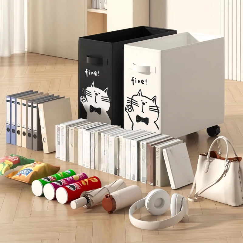 รถเข็นเก็บของใต้โต๊ะพร้อมล้อ ส - Book Cart Rolling บทวิจารณ์และราคา