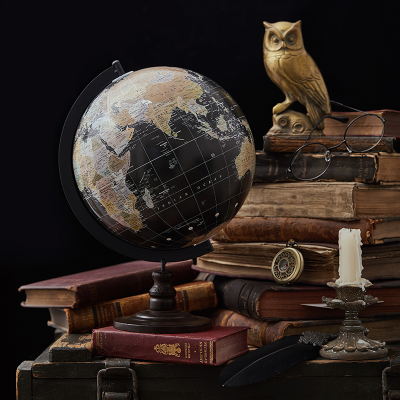 World Globo แผนที่ Vintage ยุโ - Office Furniture Loft บทวิจารณ์และราคา