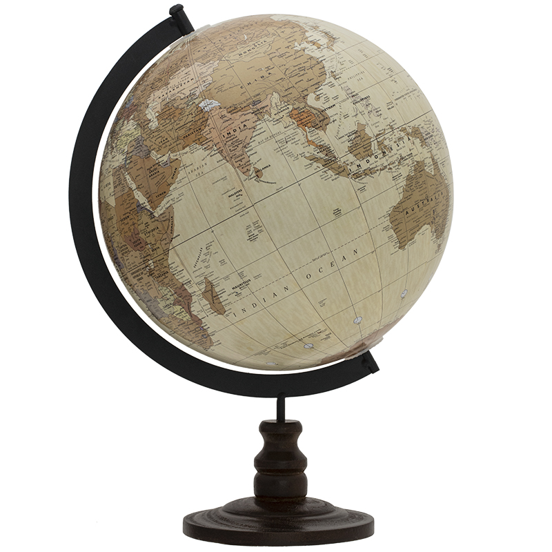 World Globo แผนที่ Vintage ยุโ - Office Furniture Loft บทวิจารณ์และราคา